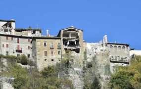 Italijo še vedno trese; seizmologi svarijo pred učinkom domin