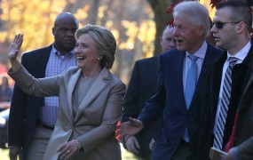 Hillary in Bill Clinton sta že volila