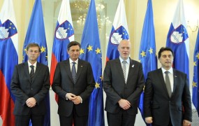 Slovenski  politični vrh o razsodbi arbitražnega sodišča