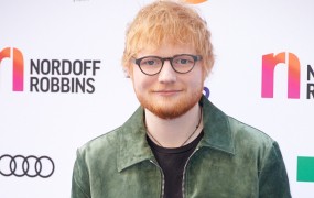 Slavni pevec tudi slika - v dobrodelne namene: slika Eda Sheerana prodana za 51.000 funtov