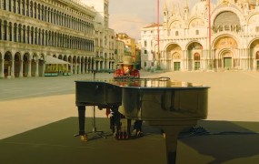 Prazni beneški trg sv. Marka je kulisa za Zucchera (VIDEO)