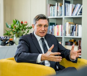 Pirc Musar podpira Pahorjevo kandidaturo za položaj posebnega odposlanca EU