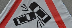 Pred priključkom Slovenske Konjice nalet štirih tovornih vozil