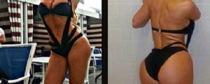 Coco Austin zadnjico na ogled postavi