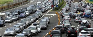 Zastoj na podravski avtocesti dolg že pet kilometrov