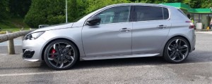 Peugeot 308 GTi na festivalu hitrosti v Goodwoodu