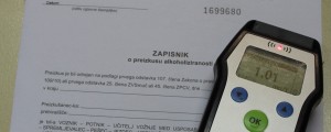 Z neregistriranim vozilom, brez vozniške in pijan