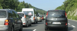 Zastoji predvsem na Karavankah