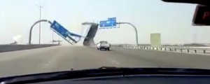 Nesreča tovornjaka, kot je še niste videli