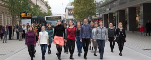 Flashmobi irskih plesov navdušili Ljubljančane!