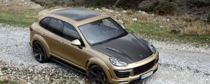 Predelani in v zlato odeti cayenne turbo ni kar tako