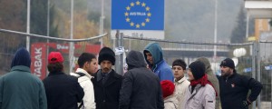 Zaradi avstrijske kvote migrantski slumi v Sloveniji