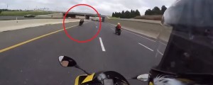 Norec na motorju: Po avtocesti s kar 320 km/h