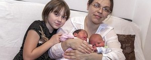 Takoj po rojstvu dvojčkov je izvedela za tragedijo