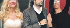 Milan se je znašel med dvema starletama