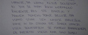 Umorjena Lidija je videla luč na koncu predora. Zdaj je ni več, ostaja le pretresljivo pismo.