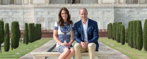 William in Kate 24 let po Dianini smrti pred Tadž Mahalom