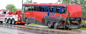 Osem ljudi umrlo v nesreči avtobusa