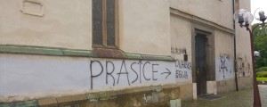 Neznanci oskrunili celjsko stolnico