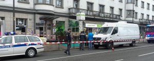 FOTO: Po preplahu je sumljiva pošiljka na veterini