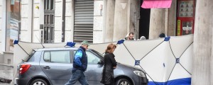 FOTO: Policija sumi, da je šlo za požig lokala