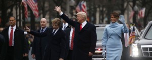 FOTO: Slavnostna parada družine Trump