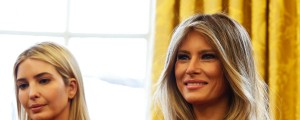 Melanio in Ivanko Trump spet dali na čevelj