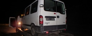 FOTO: 57-letnik prehiter, vinjen in brez vozniške, zdaj tudi brez vozila