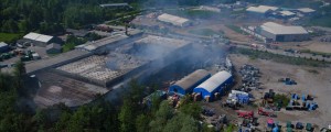 Zrak v Vrhniki se čisti, stanje potoka katastrofalno