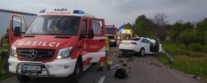 FOTO: Za voznika usodno trčenje s tovornjakom