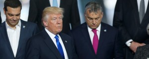 FOTO in VIDEO: Donaldov šov: prišel, videl in se prerival