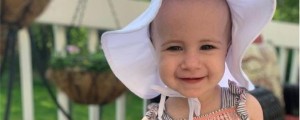 FOTO: Enoletna Chloe padla v smrt: dedek ni opazil, da je okno odprto