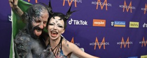 Bambie Thug propalestinska goblinsko gremlinski/a čarovnik/ca z Evrovizije
