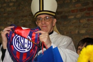 Papež strastni nogometni navdušenec 