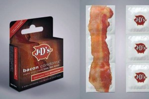 Kondomi z okusom slanine?