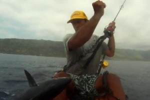 VIDEO: Precej tvegan ribolov
