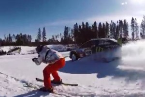 VIDEO: Nora vožnja po snegu