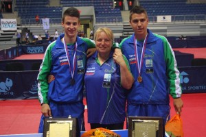 FOTO: Darko Jorgić in Deni Kožul postala mladinska evropska prvaka v dvojicah