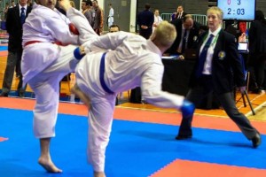 FOTO: Na svetovnem karate prvenstvu tudi Sevničani