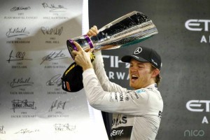 Rosbergu prvo startno mesto, Hamilton iz zadnje vrste