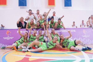 Slovenke so evropske prvakinje divizije B