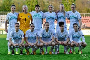 Slovenske nogometašice izgubile v Belorusiji