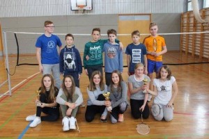 Občinsko tekmovanje v badmintonu za OŠ