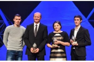 Tina Trstenjak, Peter Prevc in hokejisti najboljši športniki leta 