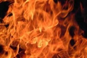 V požaru v Grabah umrl 84-letni moški