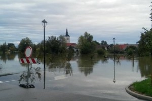 AVDIO&FOTO: Kako bodo v Kostanjevici na Krki reševali težave s poplavami?