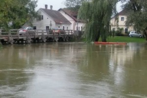 AVDIO: Krka ob enih - Reke bodo naraščale in poplavljale