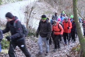 VIDEO: Novoletni vzpon na Trdinov vrh