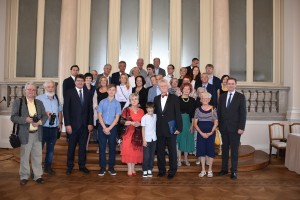 FOTO: Častni občan Občine Brežice prejel medaljo za zasluge