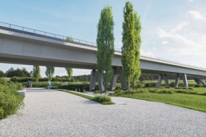 Razstava natečajnih rešitev za most čez Krko